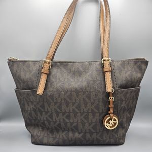 MICHAEL Michael Kors Signature Monogram Tote